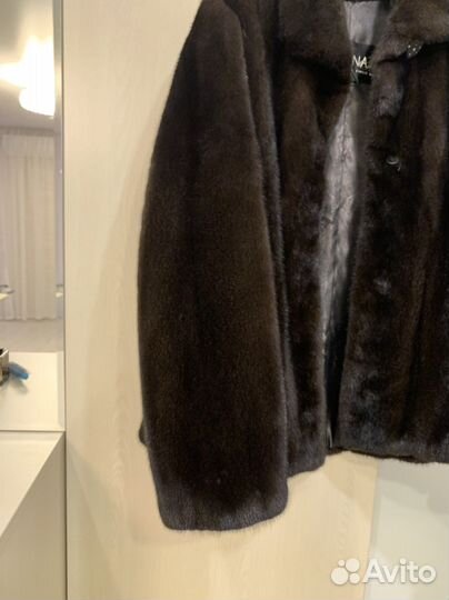 Шуба норковая Black Nafa 44 размер