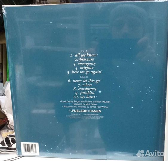 Paramore All We Know Is Falling LP Silver Limited
