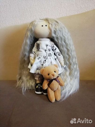 Интерьерная кукла тильда
