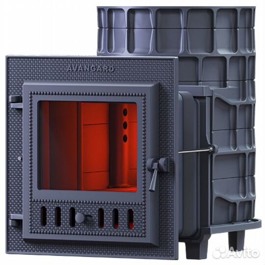 Печь дровяная чугунная Авангард зк 24М