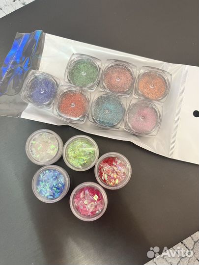 Глитер для ногтей