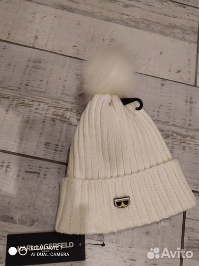 Шапка женская karl lagerfeld