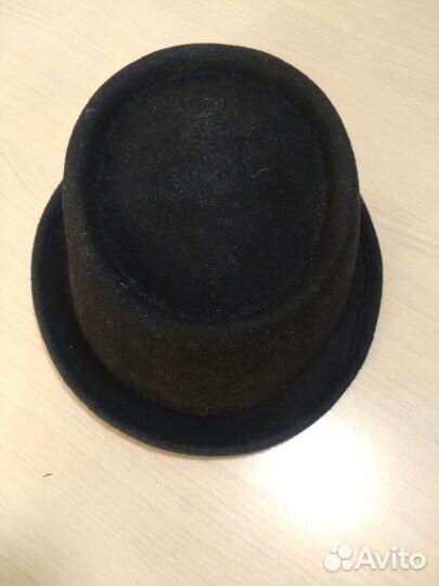 Шляпа мужская pork pie hat