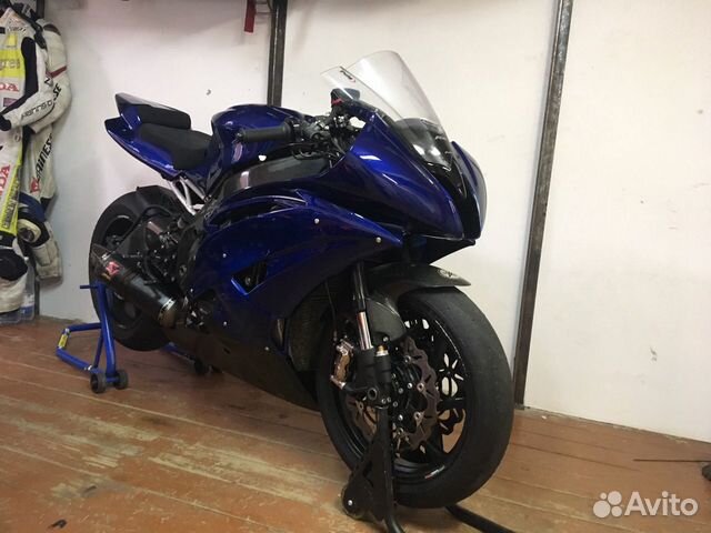 Yamaha r6 трек