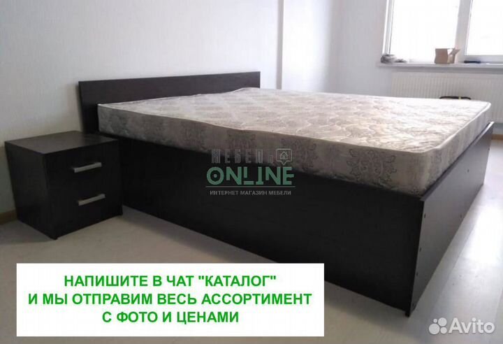 Кровать двуспальная 160 200