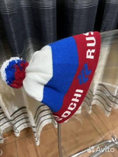 Шапка М-ка Унисекс Сочи сборная России orig