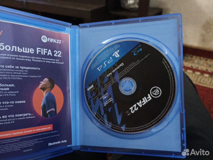 Диск пс4 фифа 22