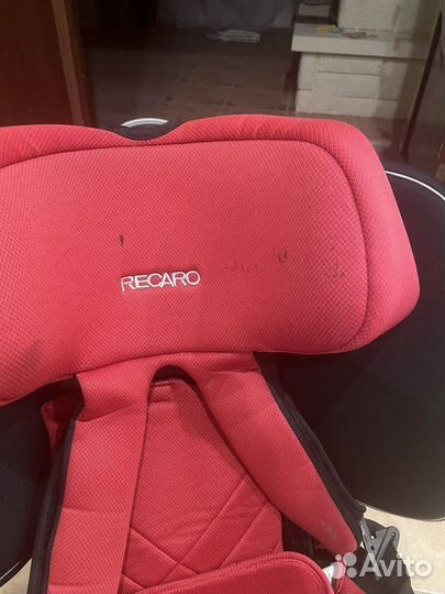 Детское автокресло Recaro optiafix 9-18 +izofix