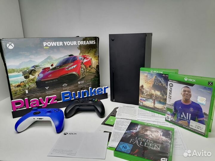Xbox Series X 1Tb+Мега Комплект