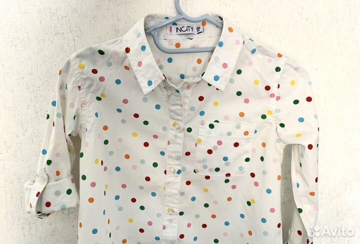 Рубашка хлопок рост 110