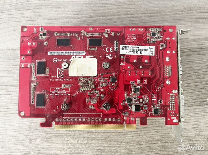 Видеокарта Asus radeon hd 6670 1gb