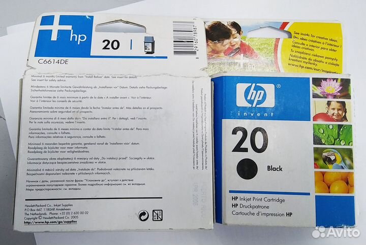 Картриджи для старинных струйных принтеров новые