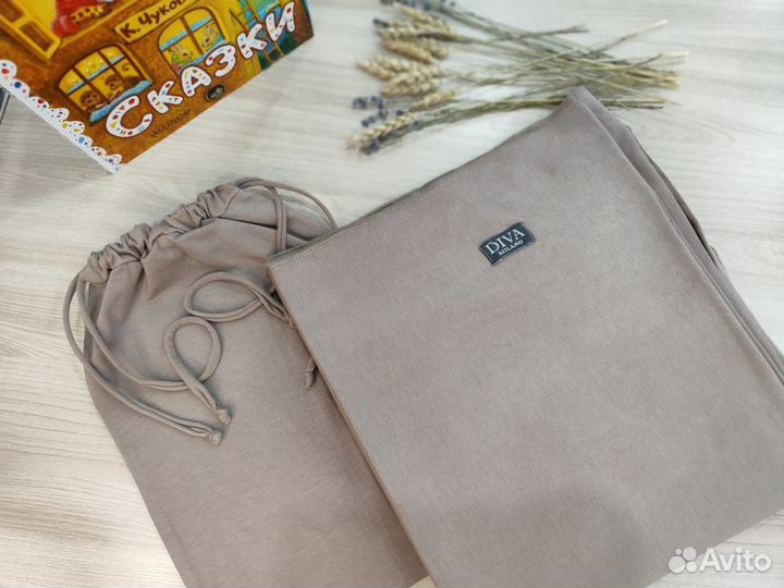 Трикотажный слинг-шарф diva milano