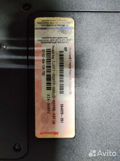 Ноутбук hp pavilion g6