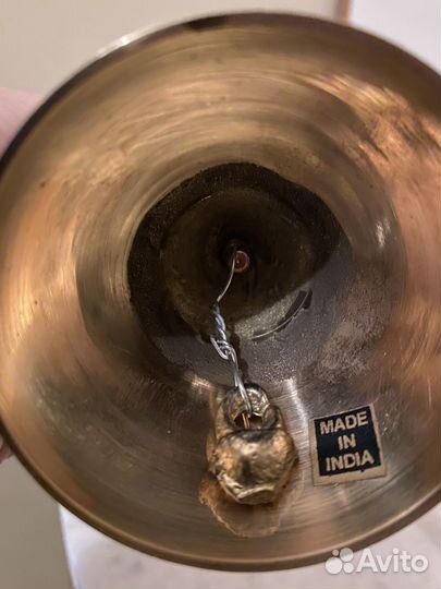 Колокольчик-бубенец латунь(бронза)ссс