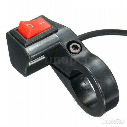 Кнопка водонепрониц. в корпусе D-22mm (в бок)