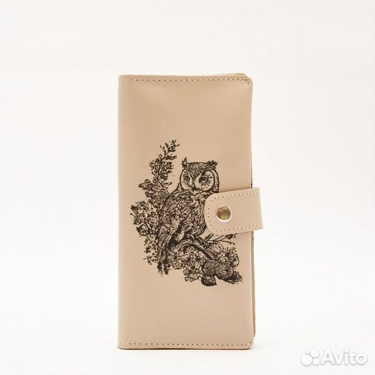 Кошелёк кожаный ручной работы на заказ