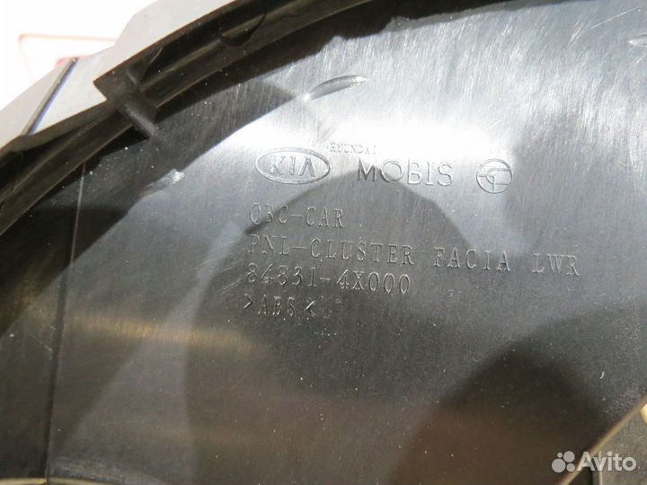 Накладка приборной панели Kia Rio 3