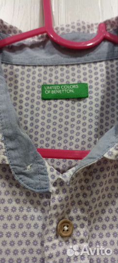 Мужская рубашка benetton