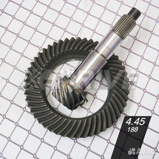 Главная пара 4,45 188 тип для bmw e34, e36, e30