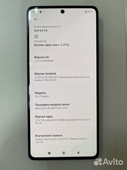 Xiaomi Redmi Note 13 Pro, 8/256 ГБ