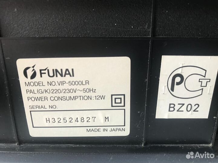 Видеомагнитофоны Шарп / Фунай