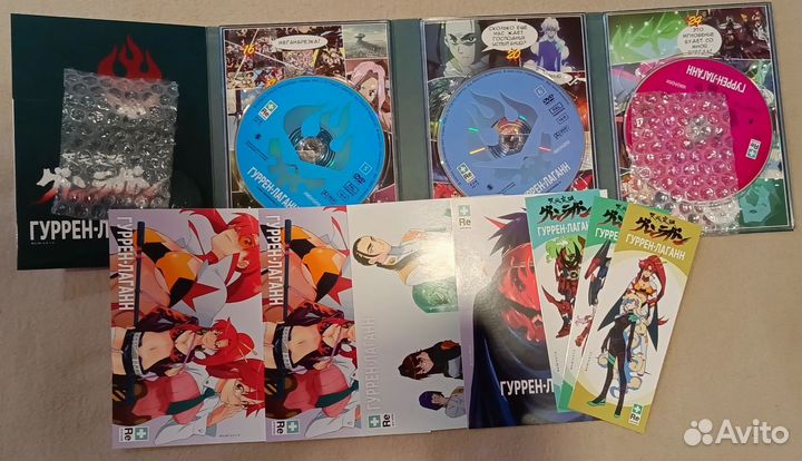Аниме двд диски Гуррен - Лаганн