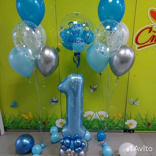 Оформление шарами