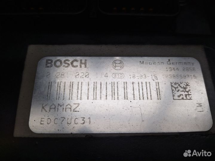 Электронный блок управления двигателем bosch Камаз