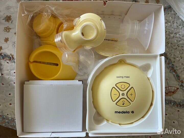 Молокоотсос электрический двойной medela