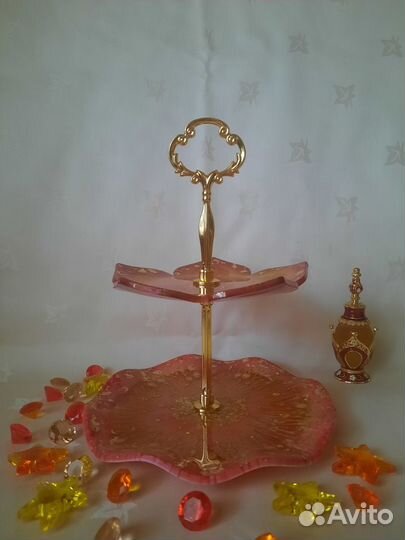 Ваза из эпоксидной смолы