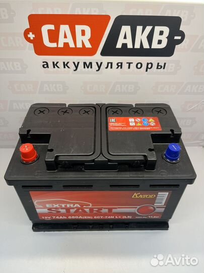 Аккумулятор 74ач новый