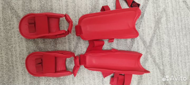 Защита голени и стопы для каратэ