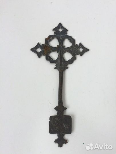Старинный православный крест Эфиопия (сломан)