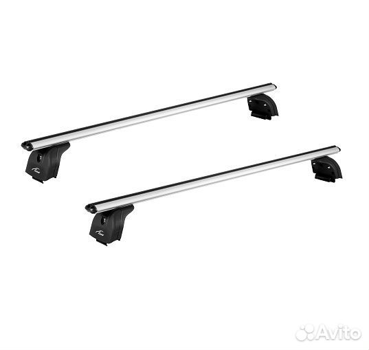 Багажная система LUX бк2 аэро Silver инт.рейлинг