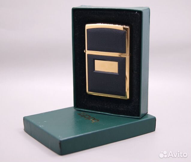 Zippo 35 black elegance позолота / редкая коробка