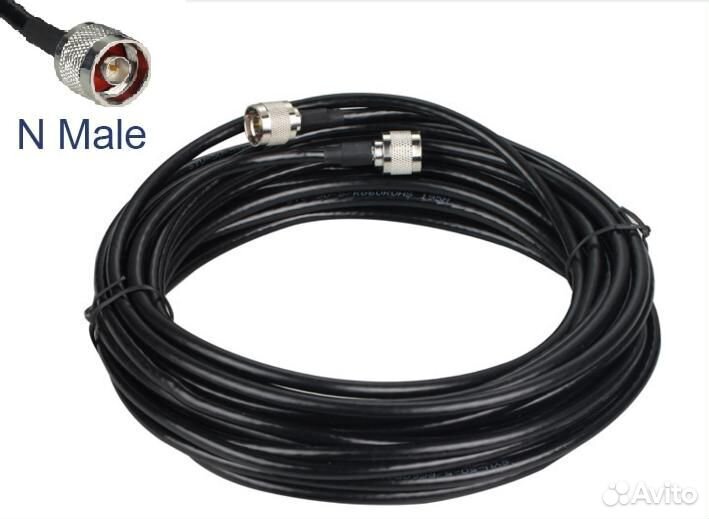Кабель N-type для подключения репитера 50 Ом/10м