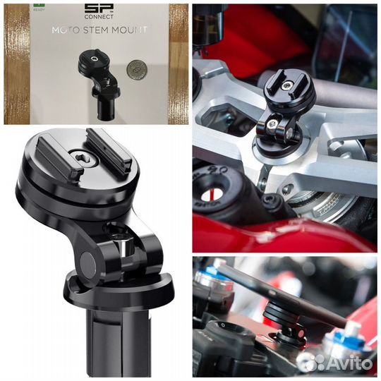 SP Connect Moto Stem Mount крепление в траверсу