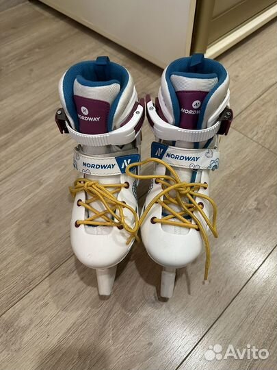 Коньки nordway julia размер 30-33