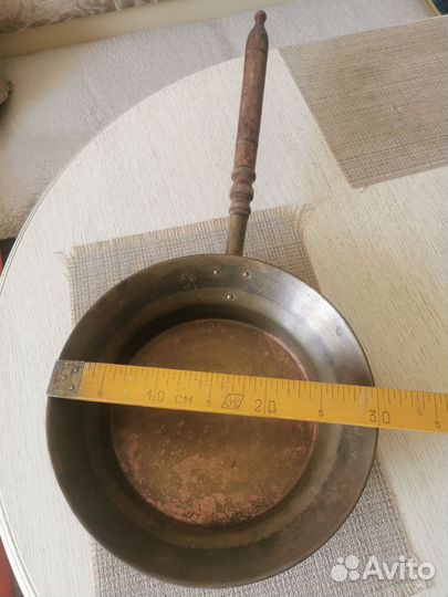 Латунный медный таз СССР