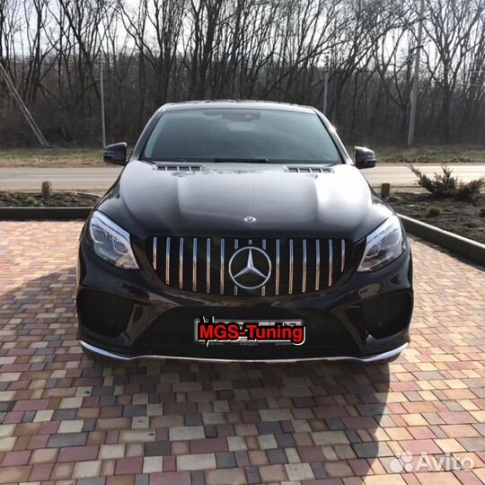 Решетка Радиатора Mercedes Benz GLE Coupe C292 GT