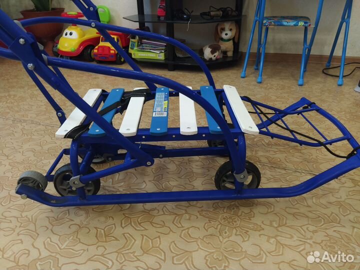 Санки на колесах