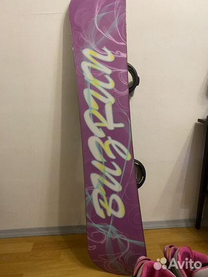 Сноуборд+крепление+ботинки buzrun