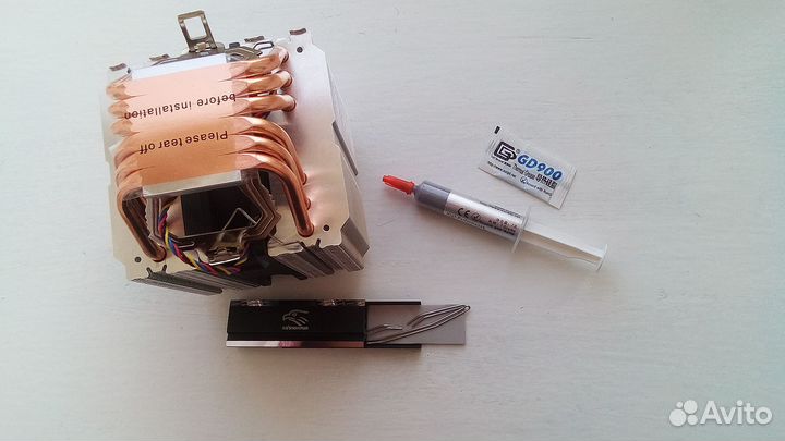 Кулер для процессора / Термопаста / Радиатор NVMe