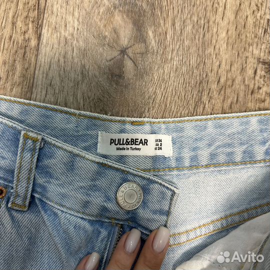Джинсовые шорты Pull&Bear