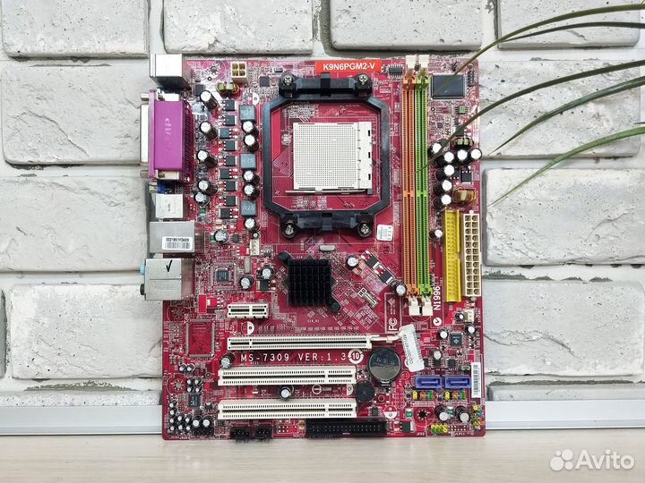 AM2+ MSI K9N6PGM2-V (Phenom до 95W)