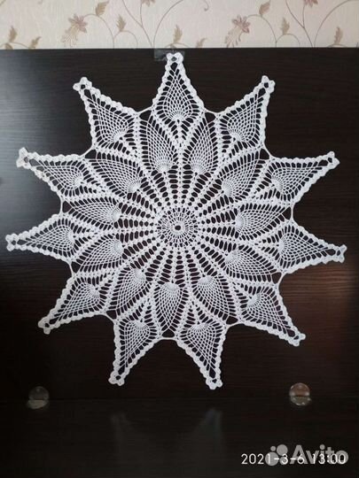 Салфетки крючком