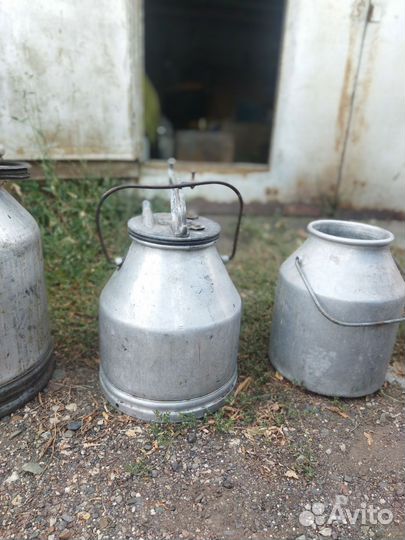 Фляга алюминиевая бу 40л,20л