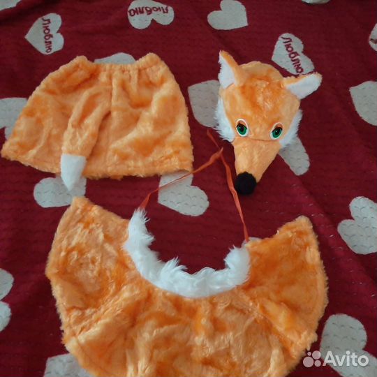 Карнавальный костюм лисёнок