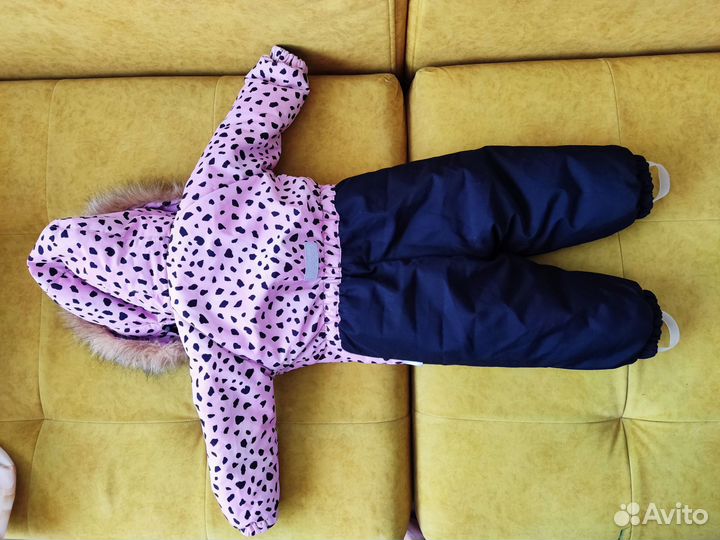 Зимний комбинезон для девочки 86